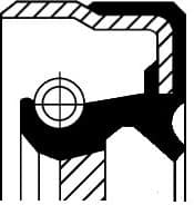 Shaft Seal, manual transmission 01034060B