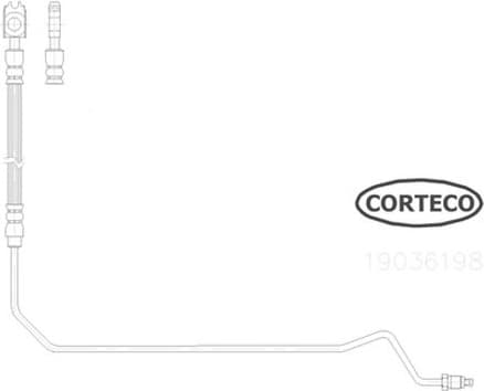 Brake Hose 19036198