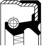 Shaft Seal, wheel hub 12015264B