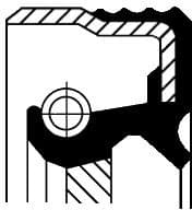 Shaft Seal, transfer case 01034939B