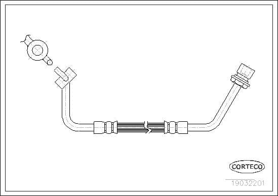 Brake Hose 19032201