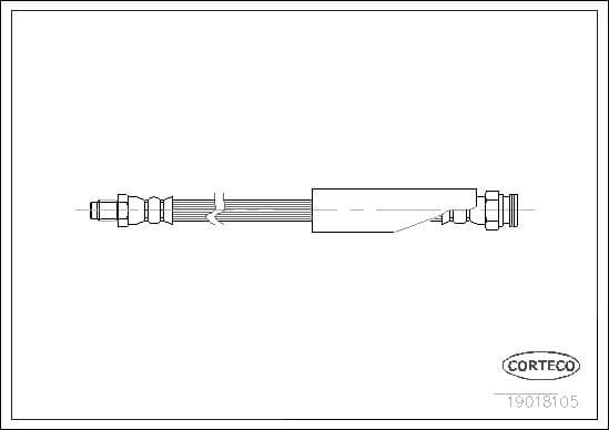 Brake Hose 19018105