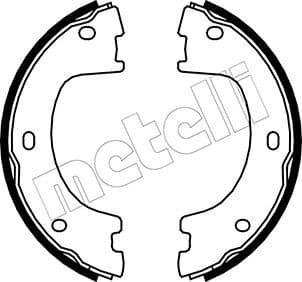 Brake shoes handbrake 53-0249
