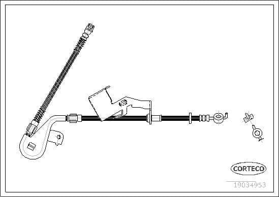 Brake Hose 19034953