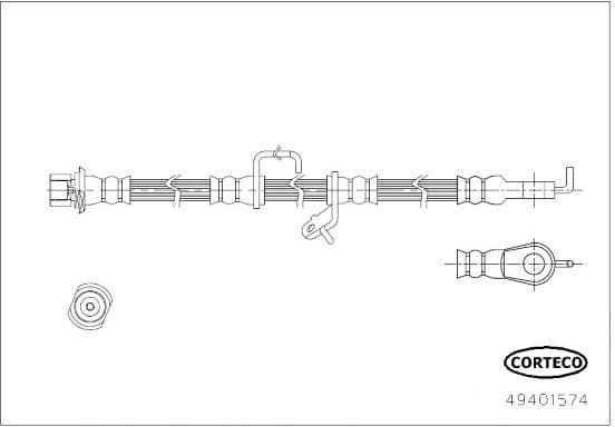 Brake Hose 49401574