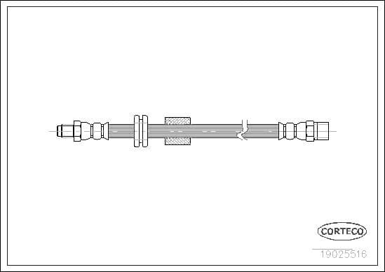Brake Hose 19025516