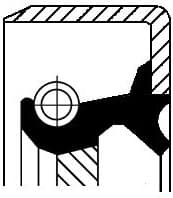 Shaft Seal, manual transmission 12011454B