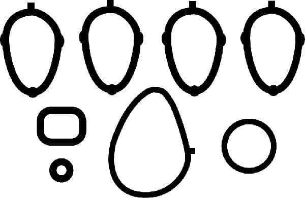 Gasket, intake manifold 423062H