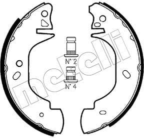 Brake Shoe Set 53-0126