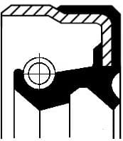 Shaft Seal, wheel hub 12016442B