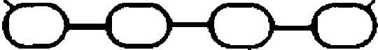 Gasket, intake manifold 026229P