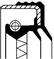 Shaft Seal, differential 12016062B