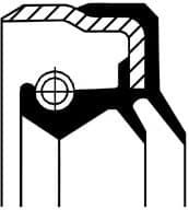 Shaft Seal, differential 01020124B