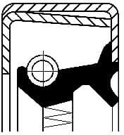 Shaft Seal, wheel hub 12012039B