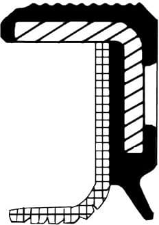 Shaft Seal, crankshaft 49390581