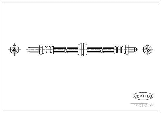 Brake Hose 19018592