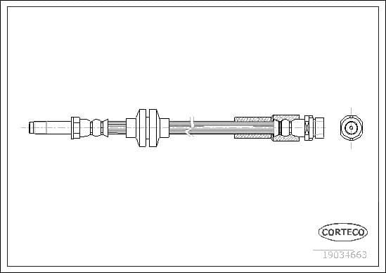 Brake Hose 19034663