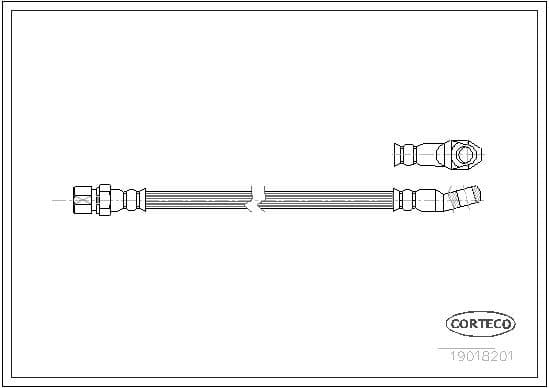 Brake Hose 19018201