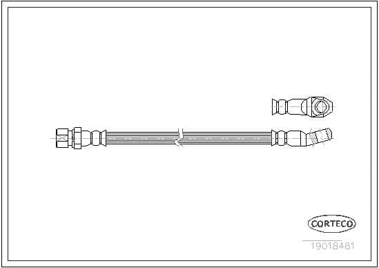 Brake Hose 19018481