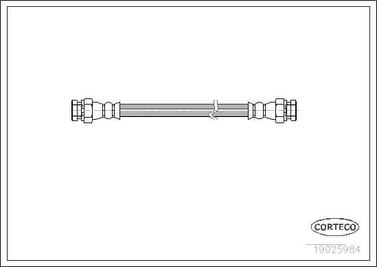 Brake Hose 19025984
