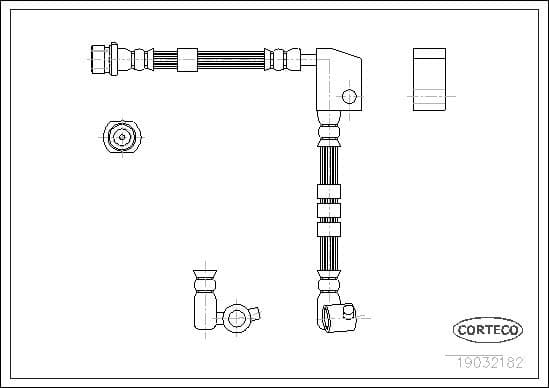Brake Hose 19032182
