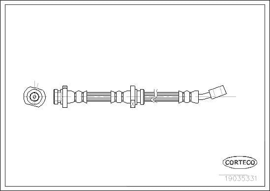 Brake Hose 19035331