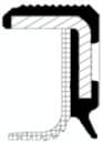 Shaft Seal, crankshaft 20034092B