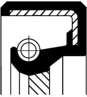 Shaft Seal, crankshaft 15030307B