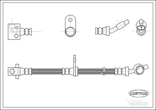 Brake Hose 19032233