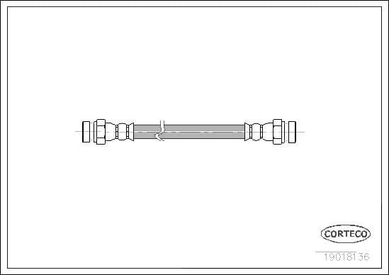 Brake Hose 19018136