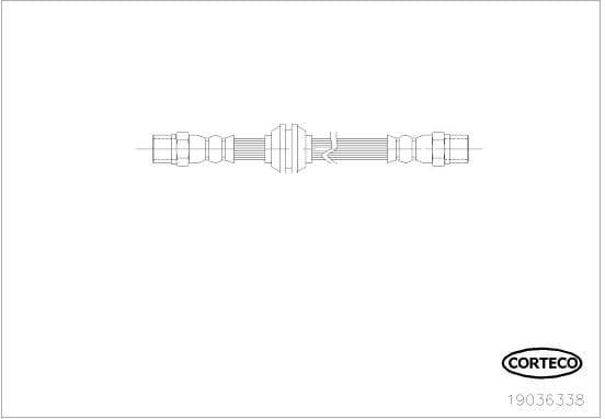 Brake Hose 19036338