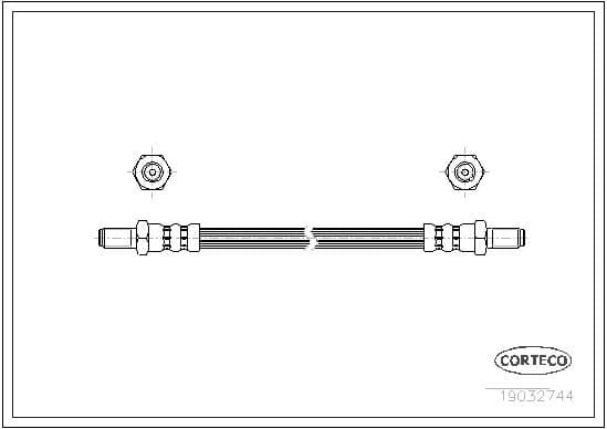 Brake Hose 19032744