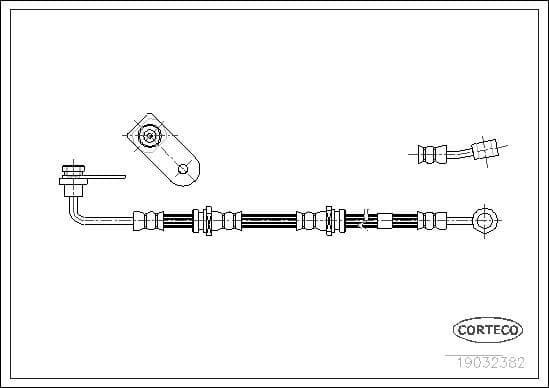 Brake Hose 19032382