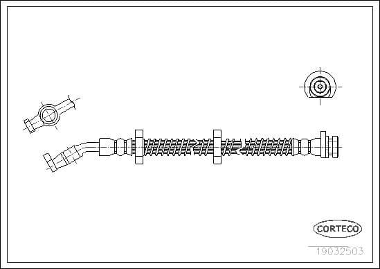 Brake Hose 19032503