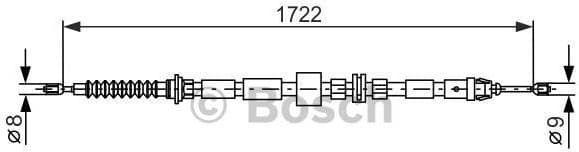 Cable Pull, parking brake 1987477733