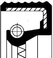 Shaft Seal, differential 01019449B