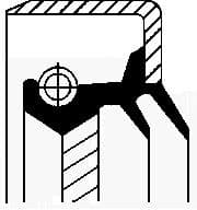 Shaft Seal, differential 01019881B