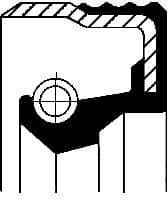 Shaft Seal, injector pump 12019586B