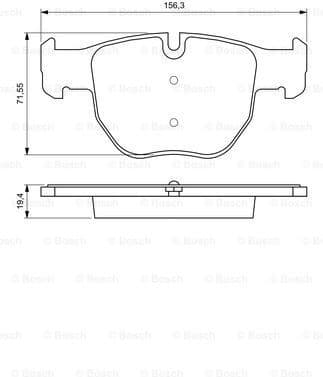 Brake Pad Set, disc brake 0986424687 - image 7