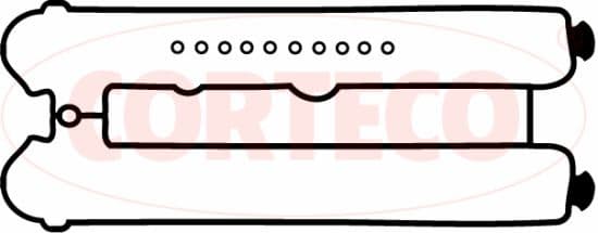 Gasket, cylinder head cover 026156P