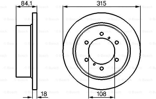 Brake Disc 0986478713 - image 5