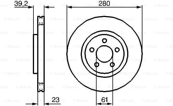 Brake Disc 0986479029 - image 5