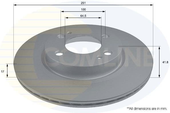 Brake Disc COATED ADC2811V