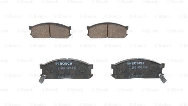 Brake Pad Set, disc brake 0986460020