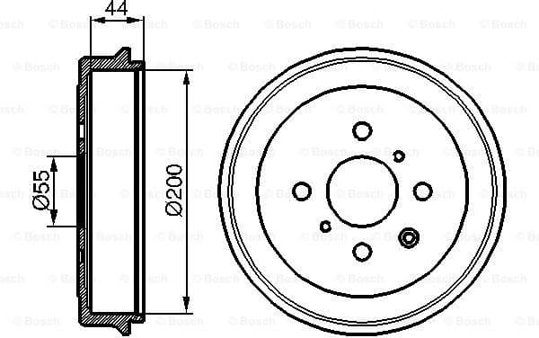 Brake Drum 0986477148