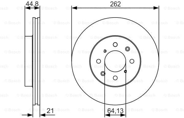Brake Disc 0986479R80
