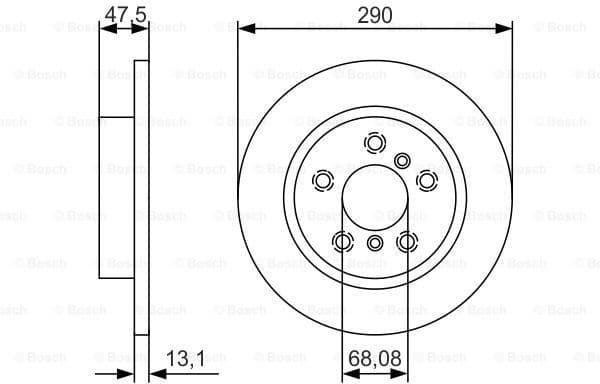 Brake Disc 0986479D17 - image 5