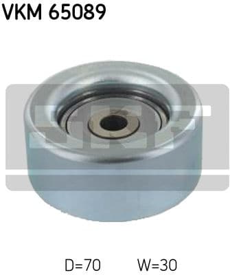 Deflection/Guide Pulley, V-ribbed belt VKM65089