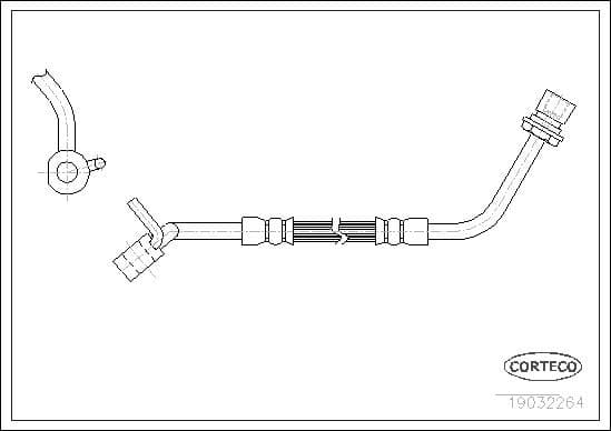 Brake Hose 19032264