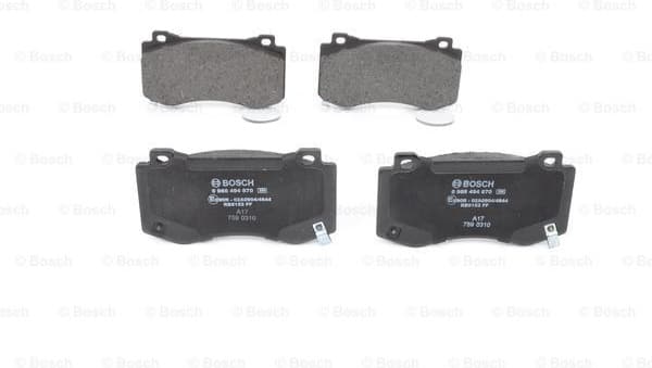 Brake Pad Set, disc brake 0986494870